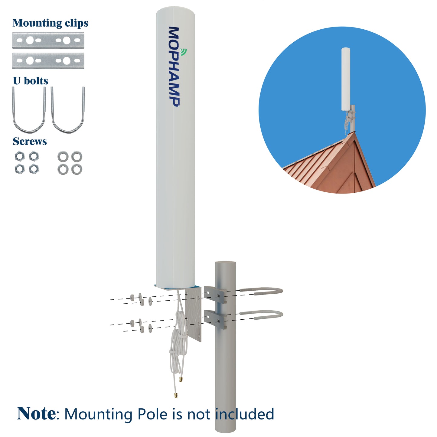 4G MIMO External Omnidirectional Antenna