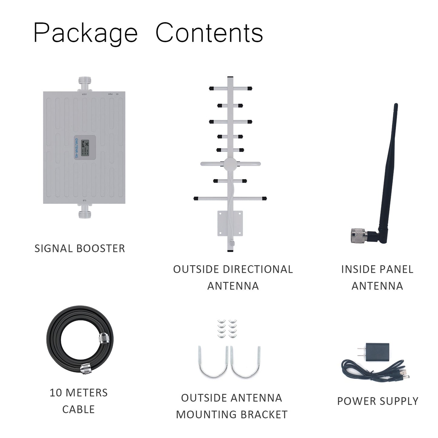 Mobile Signal Repeater 4G 2300MHz Band 40 Complete Kit