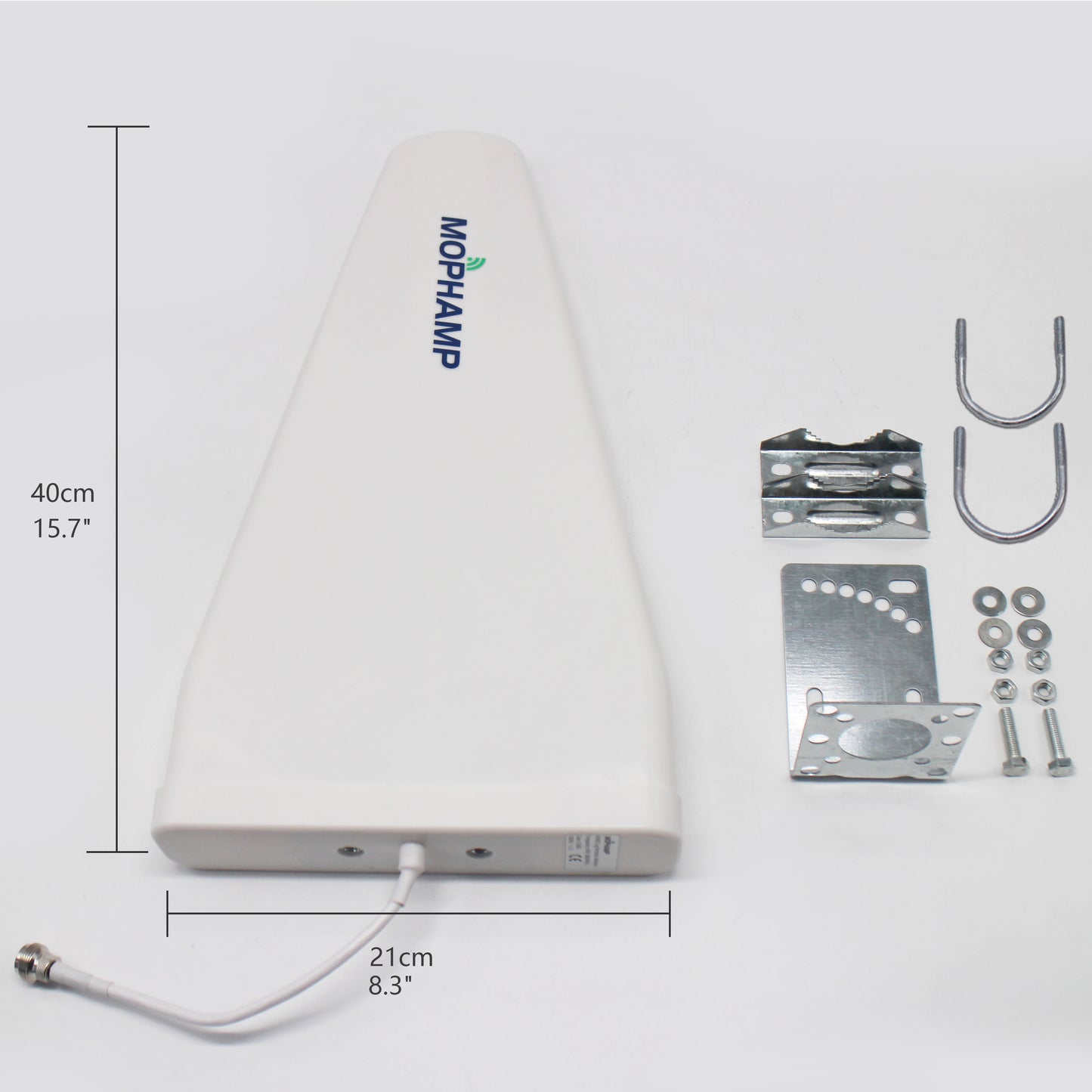 MIMO 4G/5G Log Periodic Antenna 15dBi 698-3800MHz 2x2