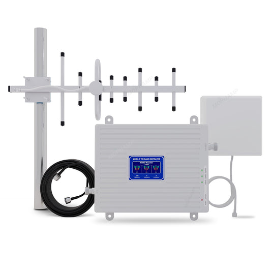 Mobile Phone Signal Booster Bands 1, 3, 7 Complete Kit (Available for Europe/Asia/Oceania)