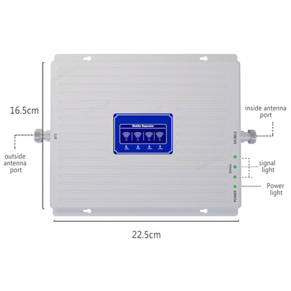 GSM 3G 4G Mobile Phone Signal Booster Bands 1, 3, 8, 20 Complete Kit