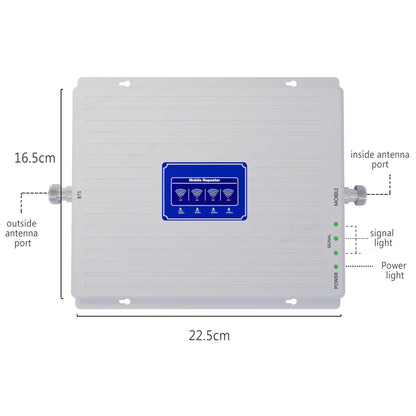 GSM 3G 4G Mobile Phone Signal Booster Bands 3, 7, 8, 20 Complete Kit