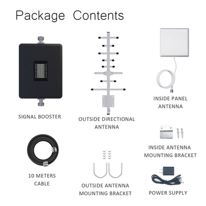 4G Mobile Signal Booster Bands 3, 28 Complete Kit